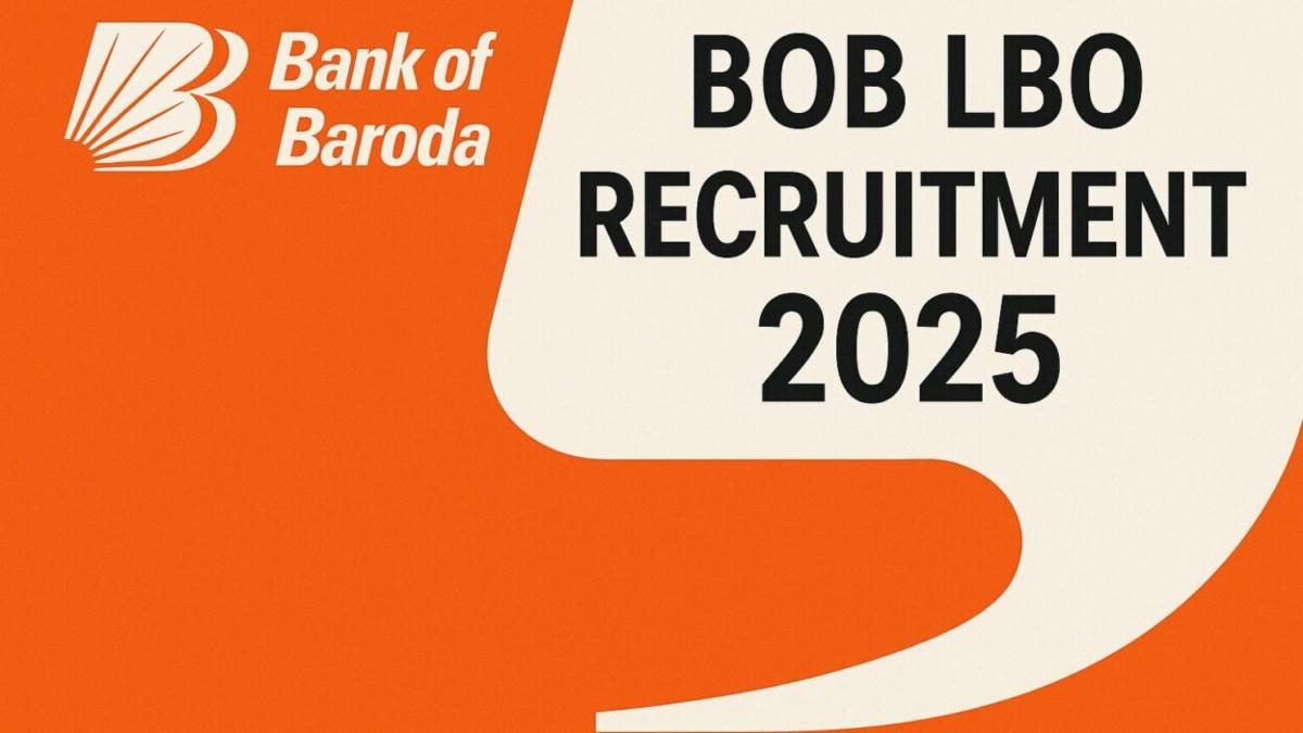 BOB LBO Recruitment 2025: Apply for 2500 local Bank Officer posts, check details here